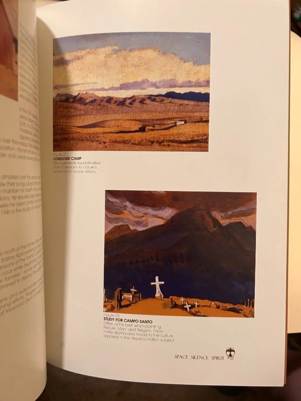 Space Silence Spirit Maynard Dixon's West book